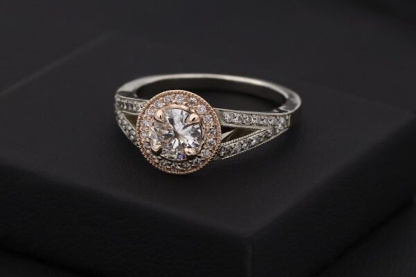 Halo Engagement Ring